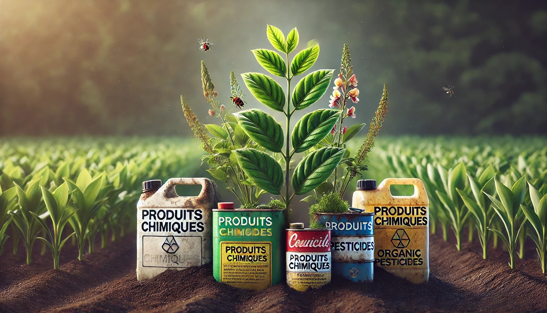 plante et produits chimiques